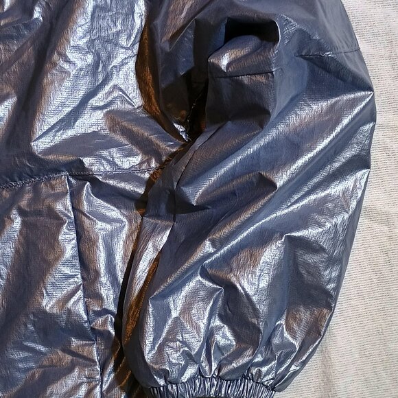 All in Motion/Windbreaker/Girls Small 6/7/Silver/Water Resistant Wind Resistant - Picture 3 of 8